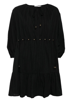 b+ab bead-embellished cotton dress - Black