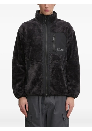 MANASTASH high-neck fleece jacket - Black