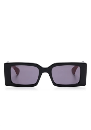 Gucci Eyewear rectangular-frame sunglasses - Black