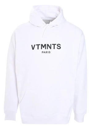 VTMNTS Paris hoodie - White