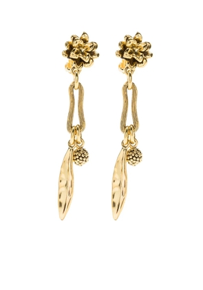 Aurelie Bidermann Anthos clip-on earrings - Gold