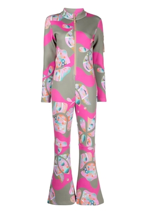 Cynthia Rowley water-repellent neoprene ski suit - Pink