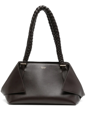Ferragamo leather bag - Brown