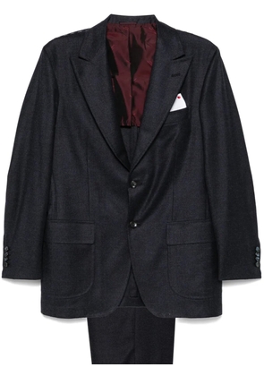 Kiton checkered suit - Blue
