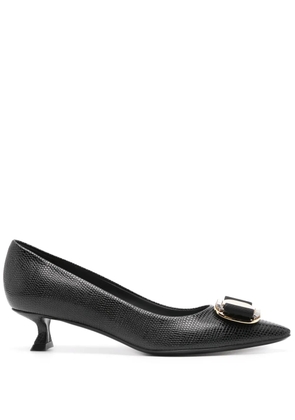 Ferragamo New Vara 40mm leather pumps - Black