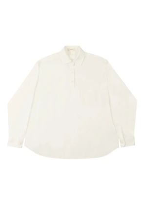 The Row cotton polo shirt - Neutrals