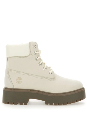 Timberland leather boots - White