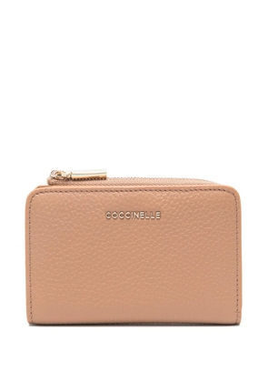 Coccinelle logo lettering wallet - Brown