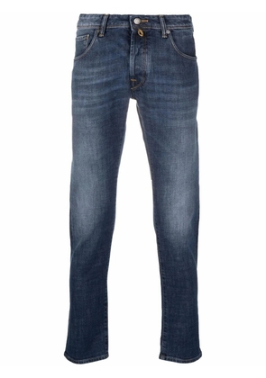 Incotex low-rise straight-leg jeans - Blue