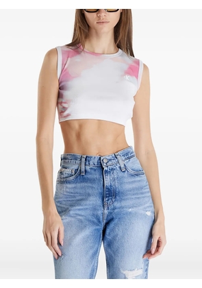Calvin Klein Jeans cotton tank top - White