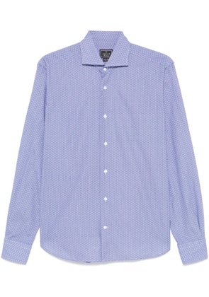 Orian graphic-print shirt - Blue