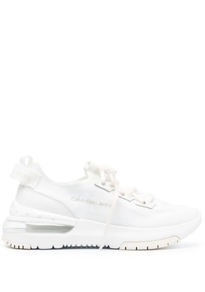 Calvin Klein Jeans lace-up low-top sneakers - White