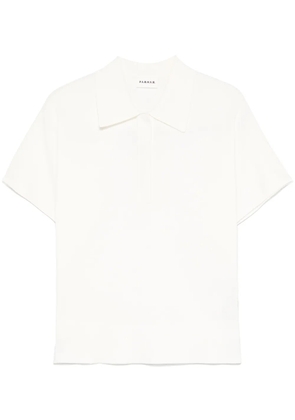 P.A.R.O.S.H. Cipria polo top - White
