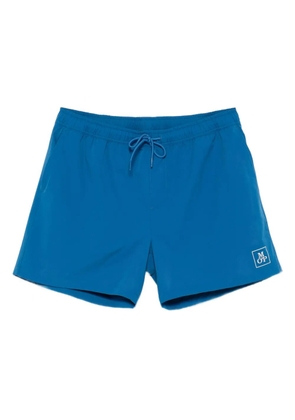 Marc O'Polo logo-print swim shorts - Blue