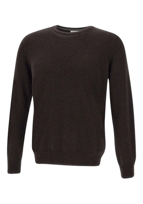 Kangra ribbed crew-neck sweater - Brown