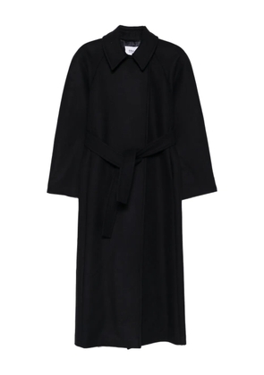 Erika Cavallini Diletta belted coat - Blue