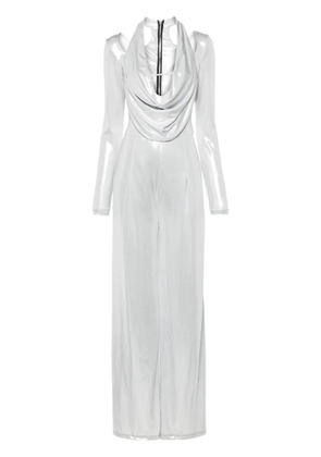 MITILIANE COUTURE cowl-neck jumpsuit - Grey