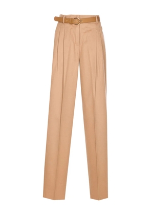 Max Mara pleated belted trousers - Neutrals