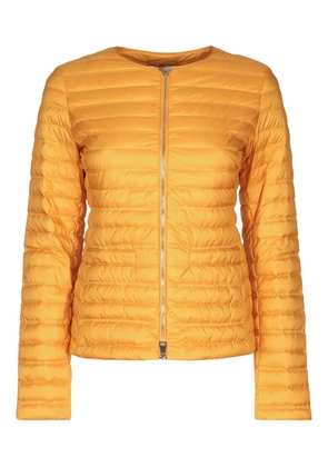 Add quilted jacket - Orange