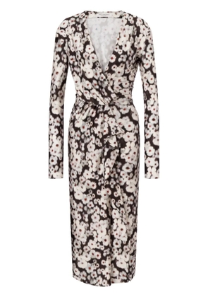 Philosophy Di Lorenzo Serafini floral-print dress - Brown