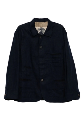 Ziggy Chen linen jacket - Blue