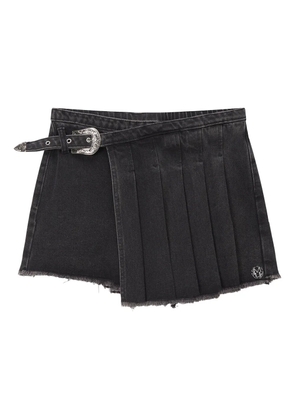 Musium Div. pleated skorts - Black