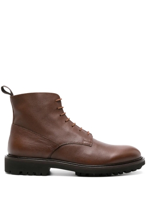 Scarosso Thomas leather boots - Brown