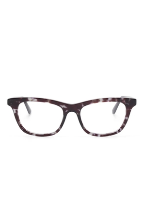 Alexander McQueen Eyewear square-frame glasses - Black