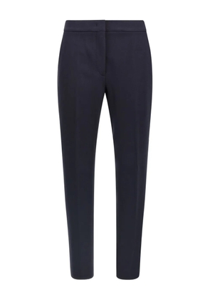 Max Mara stretched pleat trousers - Blue