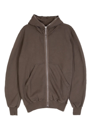Rick Owens DRKSHDW Jumbo Gimp zip-up hoodie - Brown