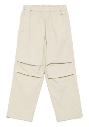 CHOCOOLATE logo-print trousers - Black