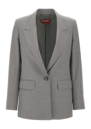 Max Mara Bolsena single-breasted blazer - Grey