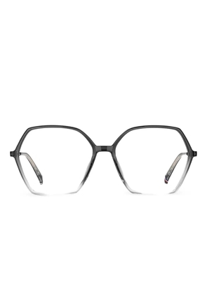 Tommy Hilfiger geometric-frame glasses - Grey