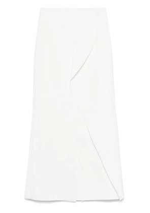 Acler Underwood maxi skirt - White