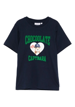 CHOCOOLATE graphic T-shirt - Blue