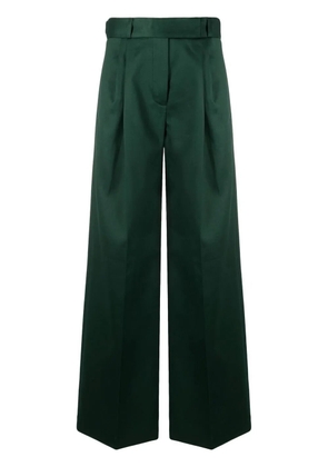 Proenza Schouler crepe wide-leg trousers - Green