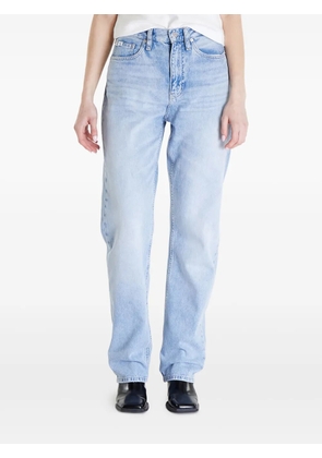 Calvin Klein straight-leg cotton jeans - Blue