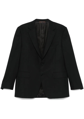 Canali wool blazer - Black