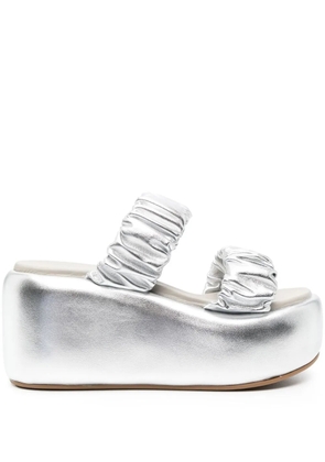 Le Silla Aiko platform strap sandals - Grey