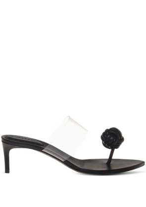 Philosophy Di Lorenzo Serafini transparent mules - Black
