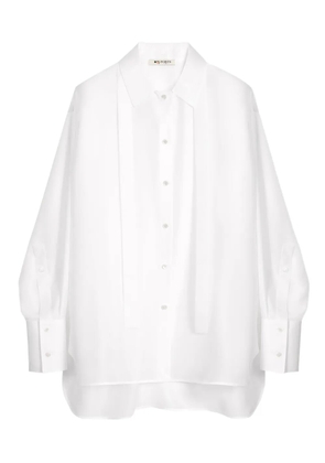 Ports 1961 No.10 Signature tie-detail shirt - White