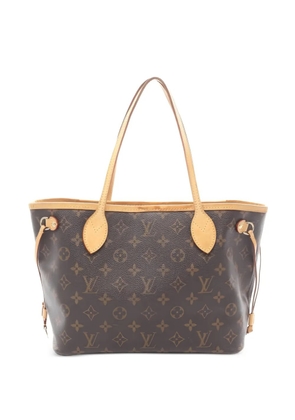 Louis Vuitton Pre-Owned 2009 nmonogram neverfull pm tote bag - Brown