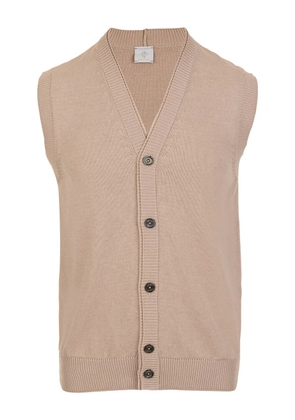 Eleventy buttoned gilet - Neutrals