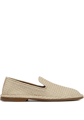 Buttero leather loafers - Neutrals