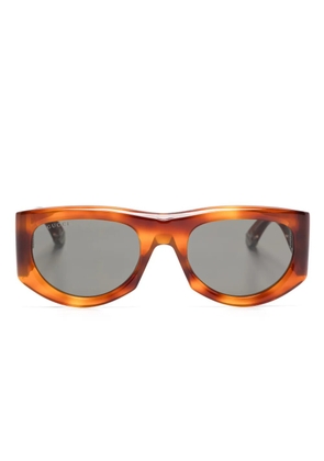 Gucci Eyewear rectangle-frame sunglasses - Brown