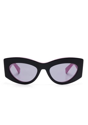 Gucci Eyewear cat-eye-frame sunglasses - Black