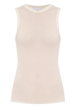 Halfboy logo-patch top - Neutrals