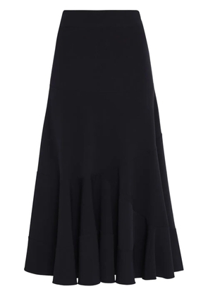 Gloria Coelho panelled maxi skirt - Blue