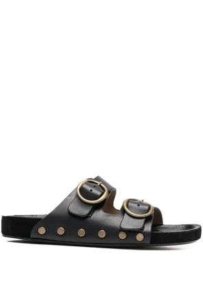 ISABEL MARANT stud-embellished buckled sandals - Black