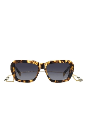 MISSONI EYEWEAR square-frame sunglasses - Brown